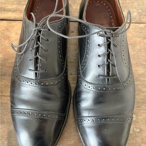Allen Edmonds Black Leather Oxfords 10 EEE